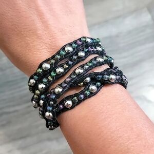 Trades of Hope black wrap bracelet
